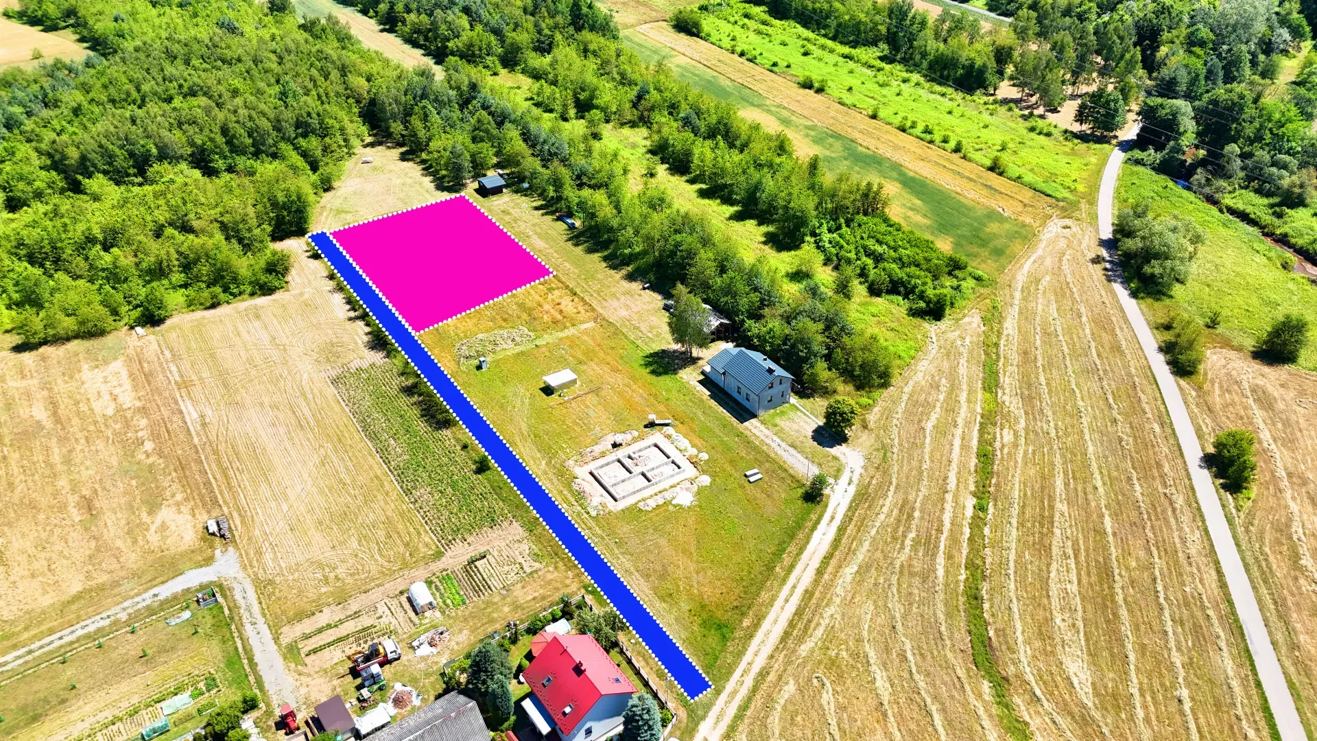 Działka budowlana na sprzedaż Wola Ociecka 1