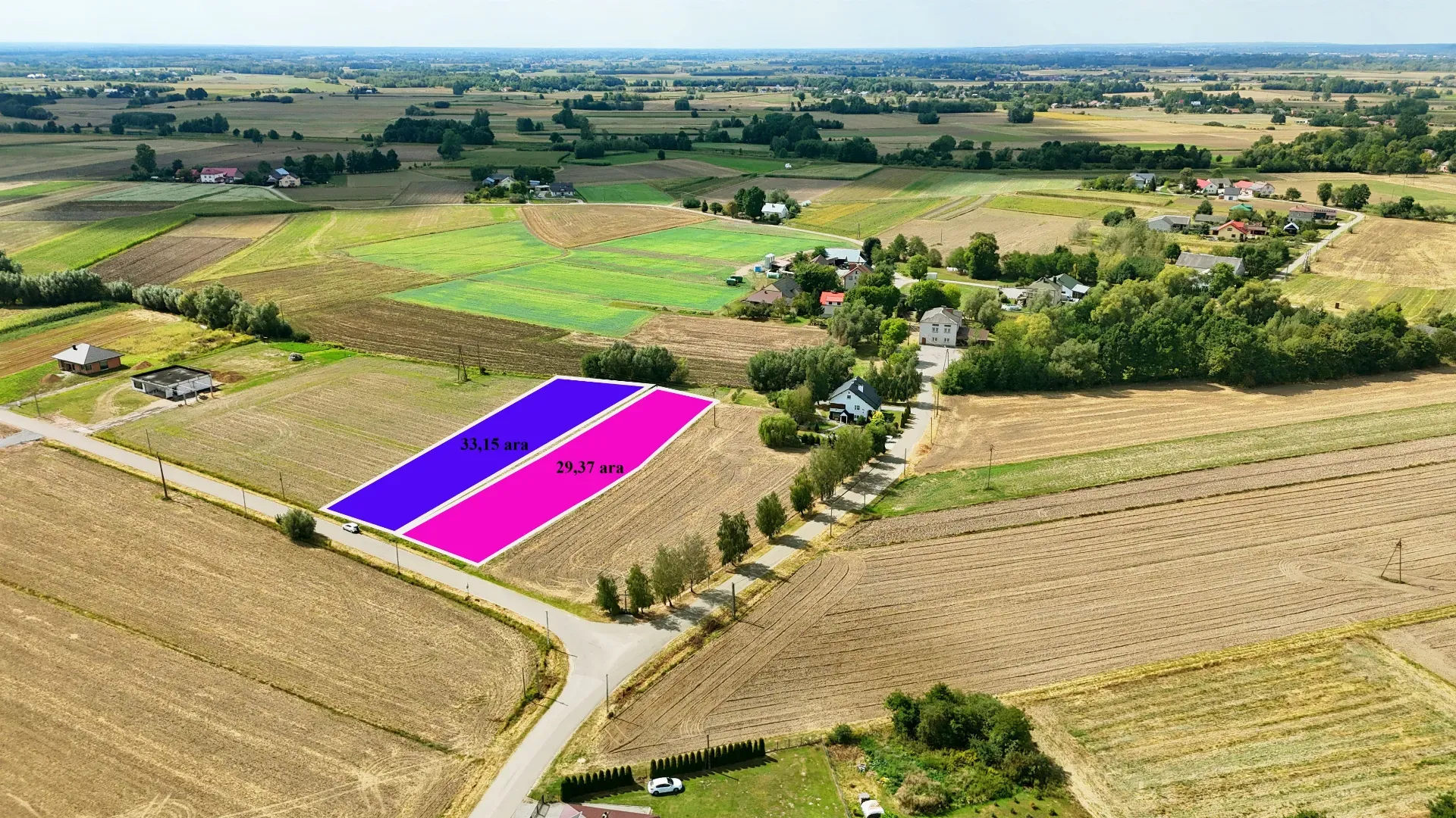 Działka na sprzedaż Borowa 29, 37 ara 12