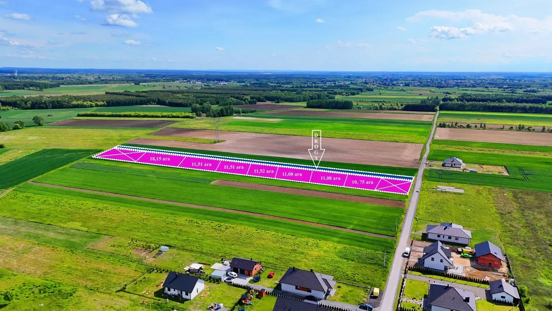 Działki budowlane na sprzedaż Jaślany 4