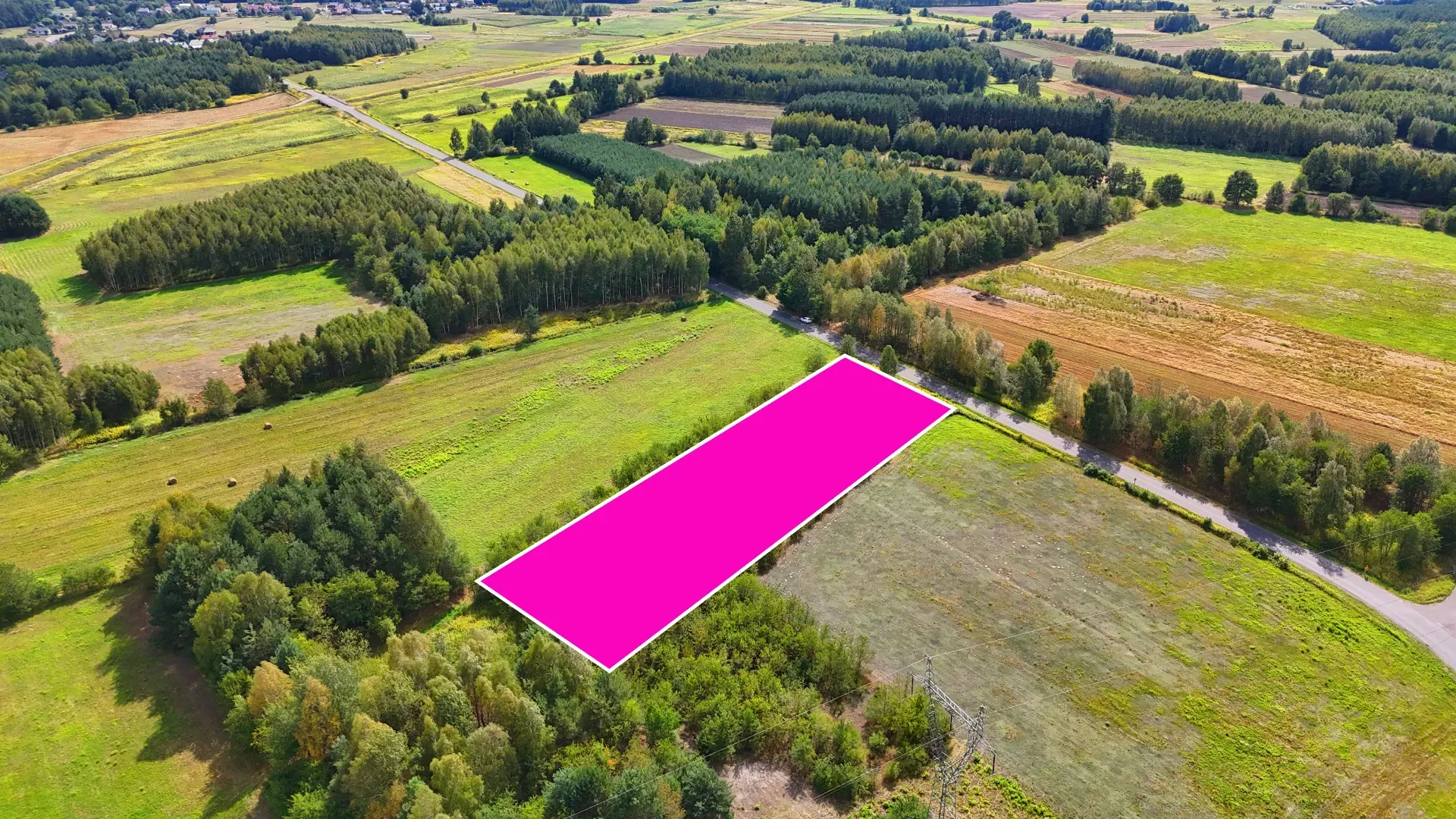 Działka z warunkami zabudowy Ślęzaki 10