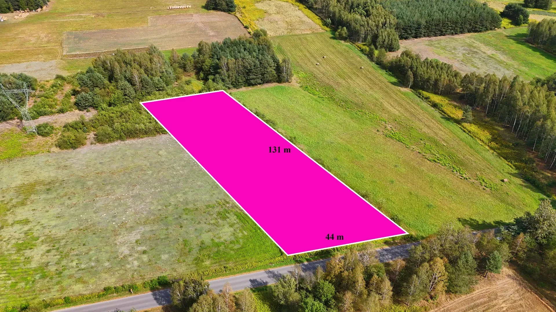 Działka z warunkami zabudowy Ślęzaki 19