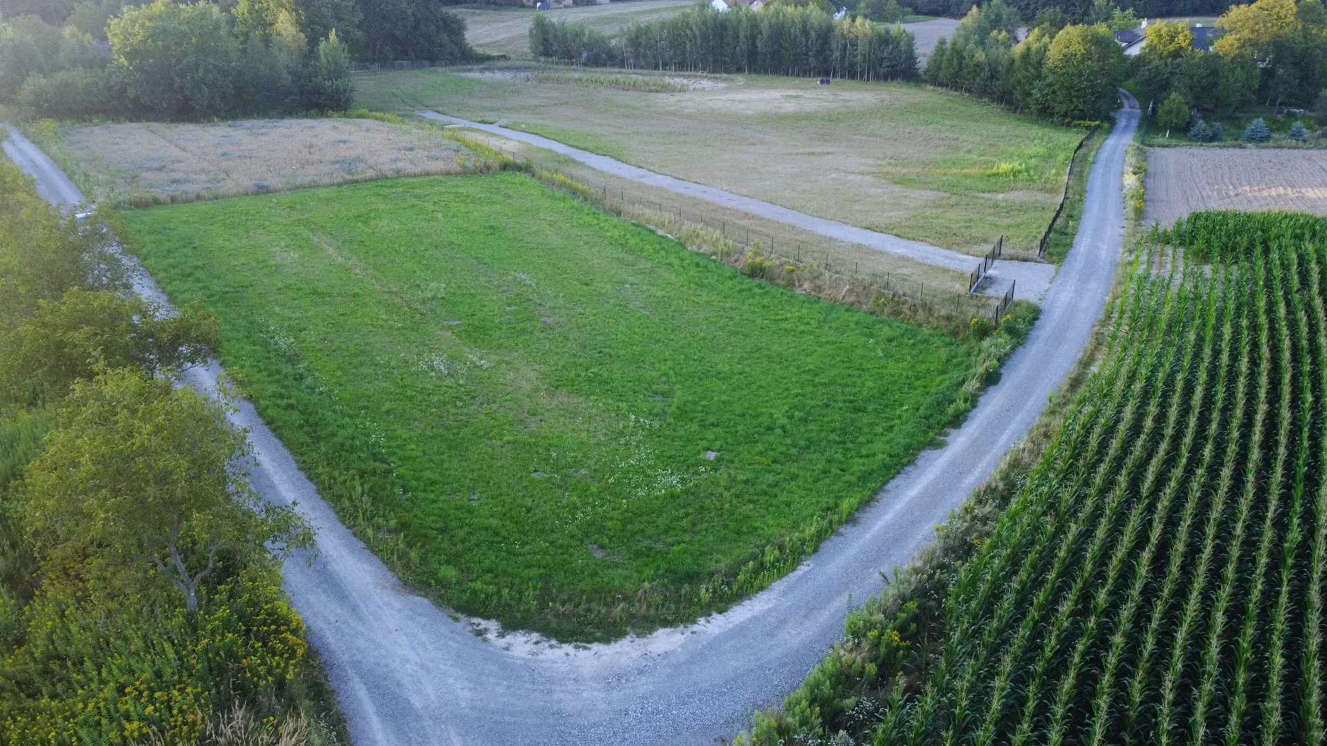 Dzialka w Zmysłówce na sprzedaż pod lasem 4