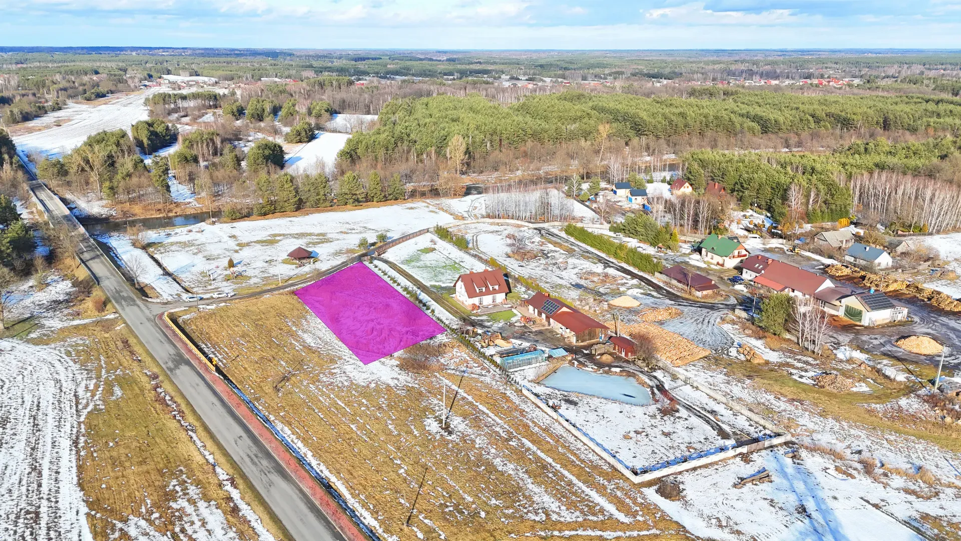 Działka budowlana Dąbrowica 13