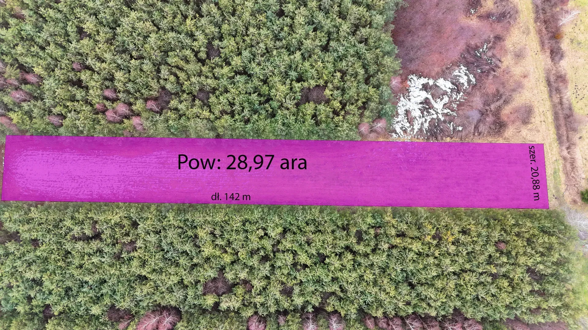 Działka na sprzedaż Jaślany 2