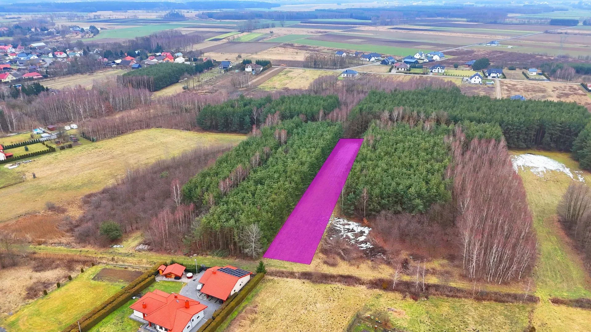 Działka na sprzedaż Jaślany 4