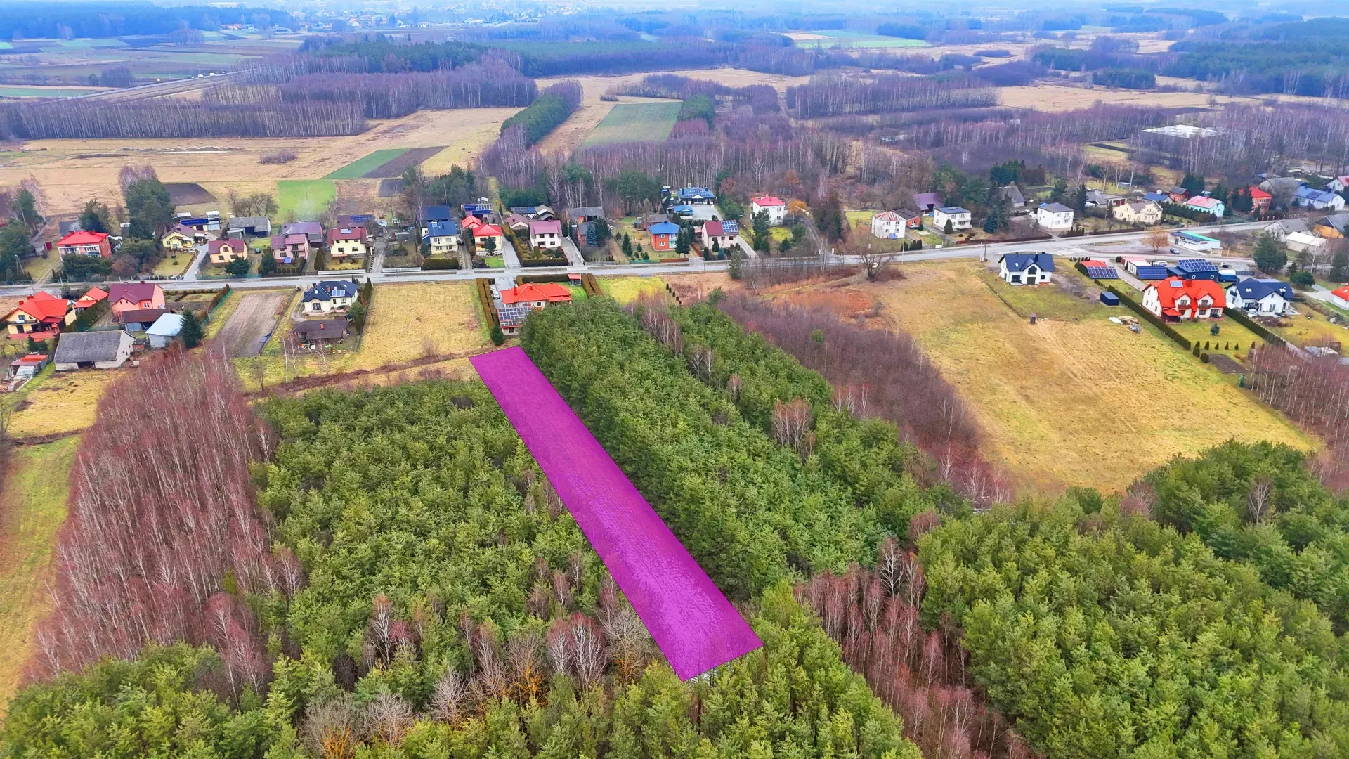 Działka na sprzedaż Jaślany 13