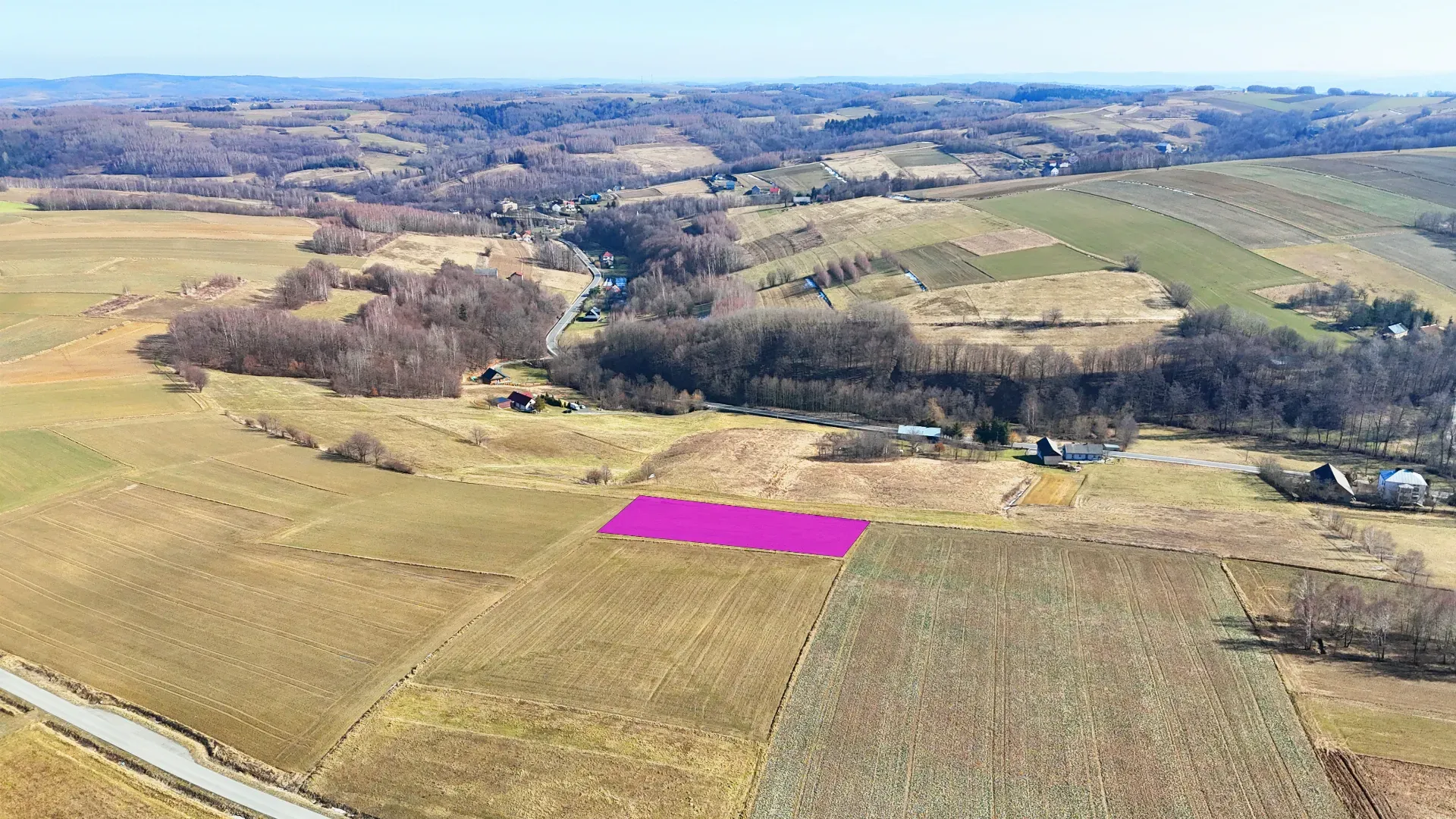 Malownicza działka rolna w Brzezinach 9