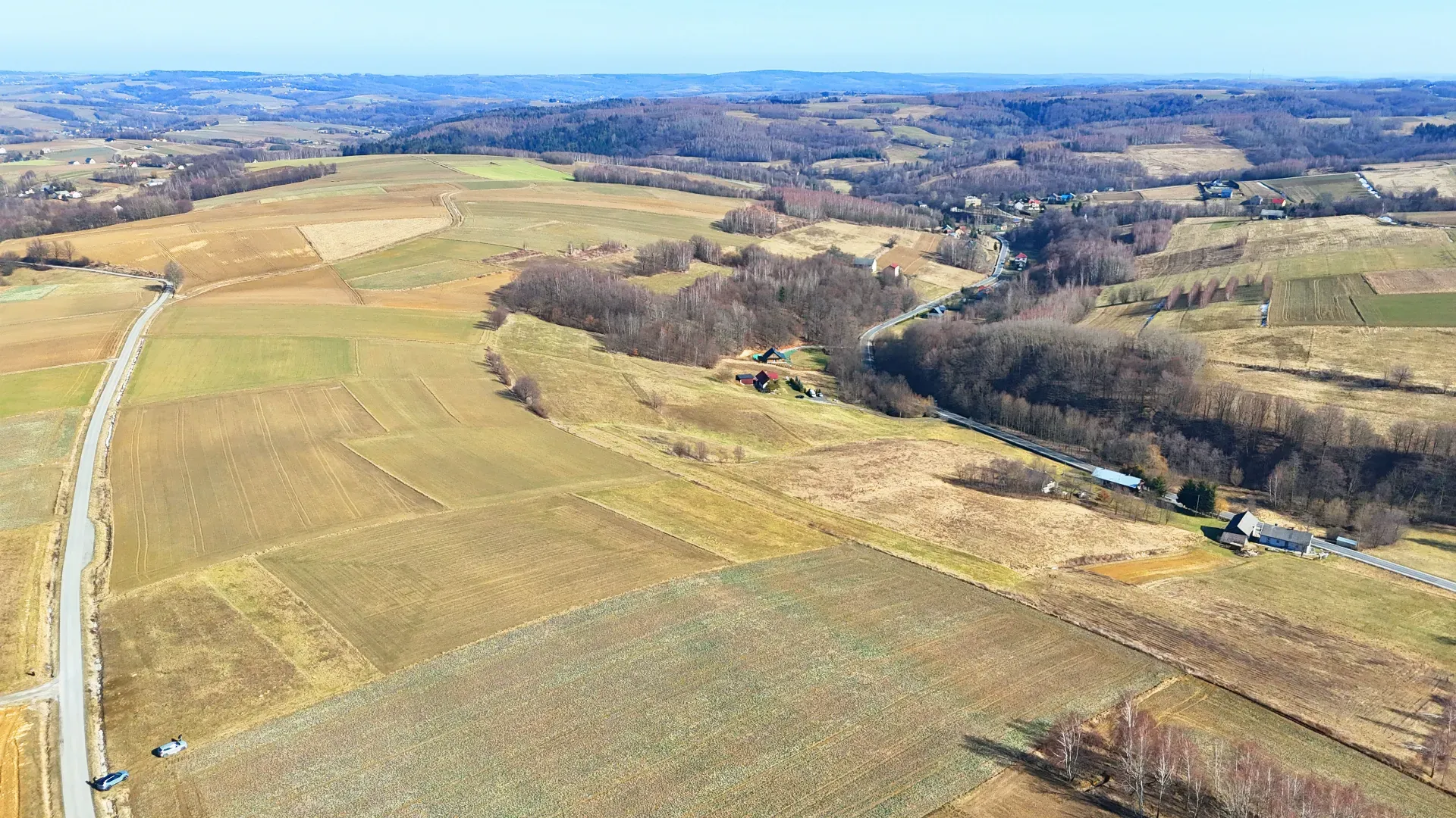 Malownicza działka rolna w Brzezinach 12