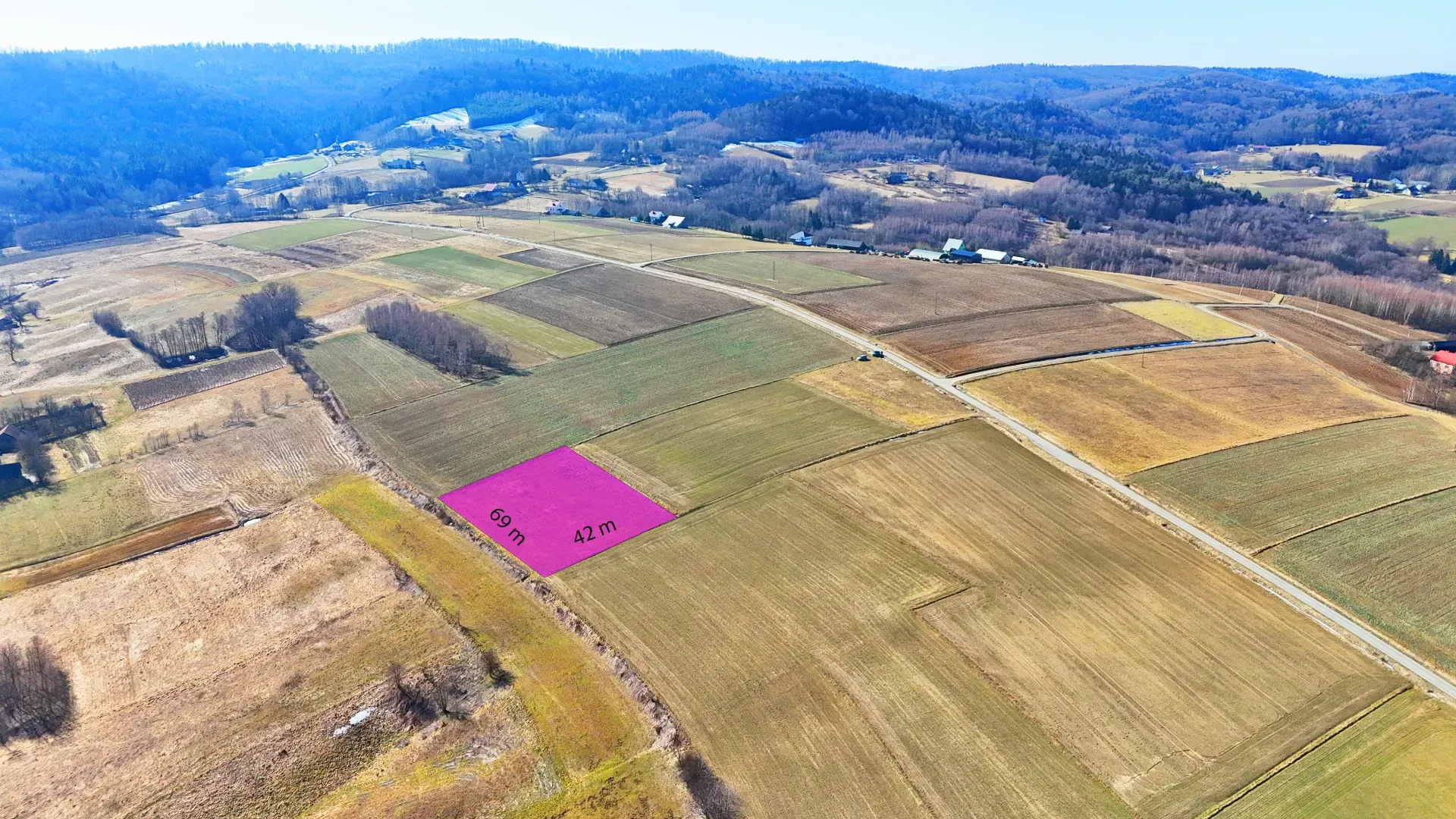 Malownicza działka rolna w Brzezinach 16