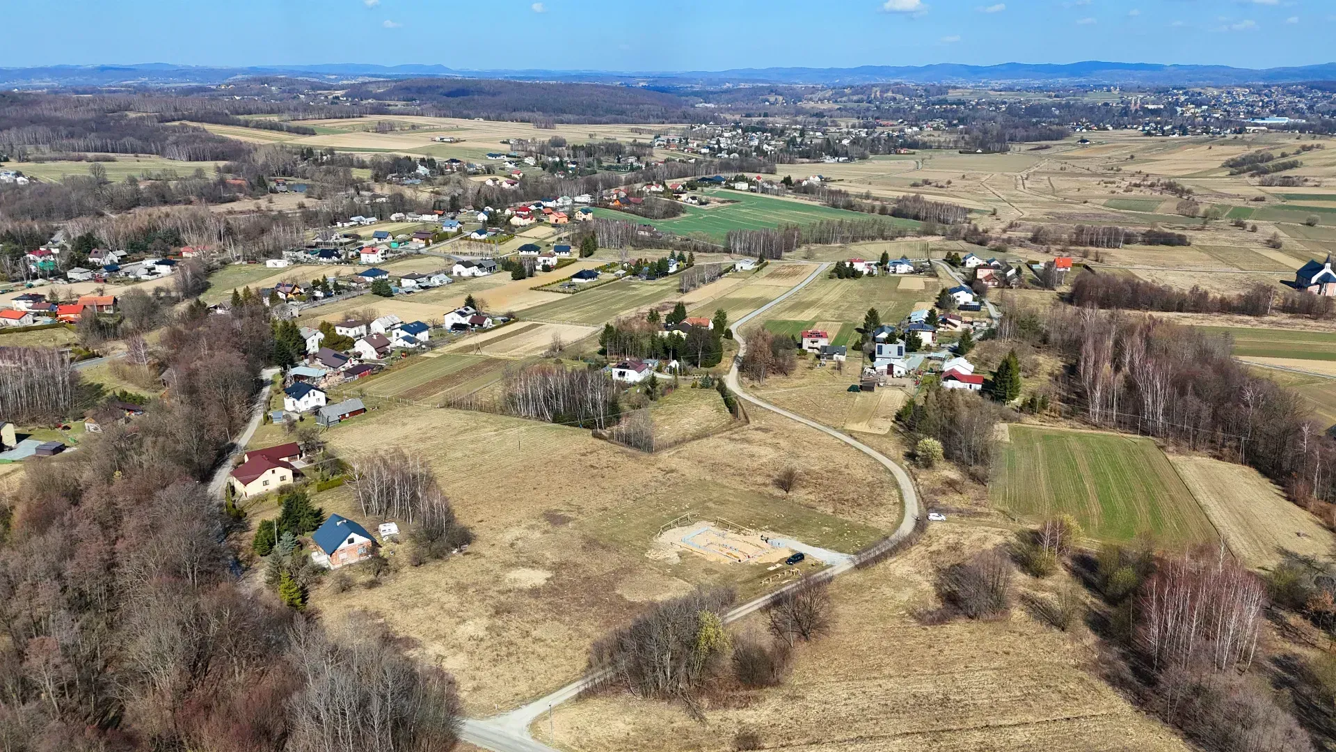 Budowlana działka Poręby/Jedlicze 4