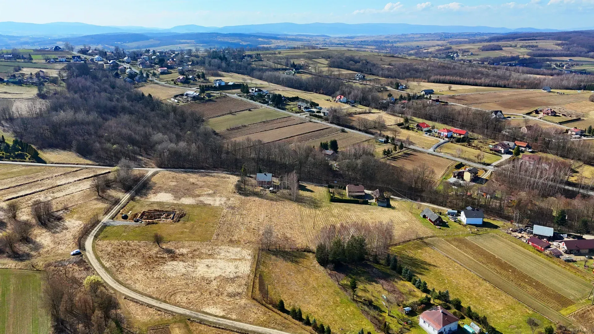 Budowlana działka Poręby/Jedlicze 7