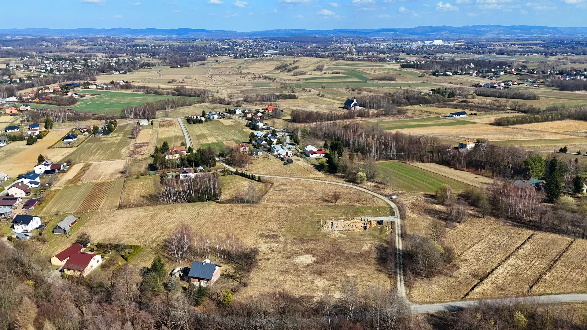 Budowlana działka Poręby/Jedlicze 9