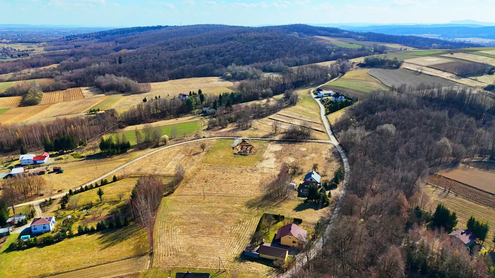 Budowlana działka Poręby/Jedlicze 10