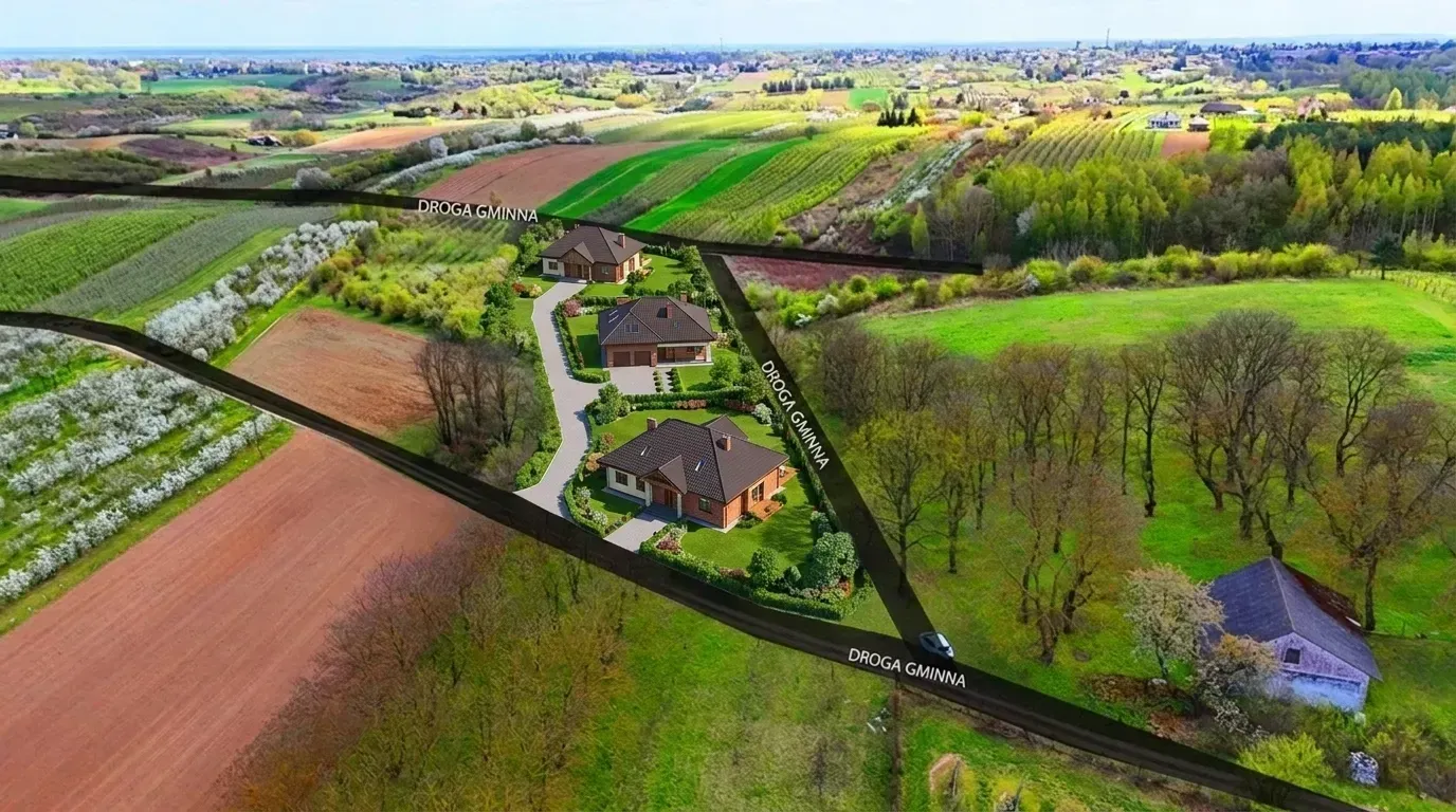 Działka budowlana – SANDOMIERZ POSCALENIOWY 4