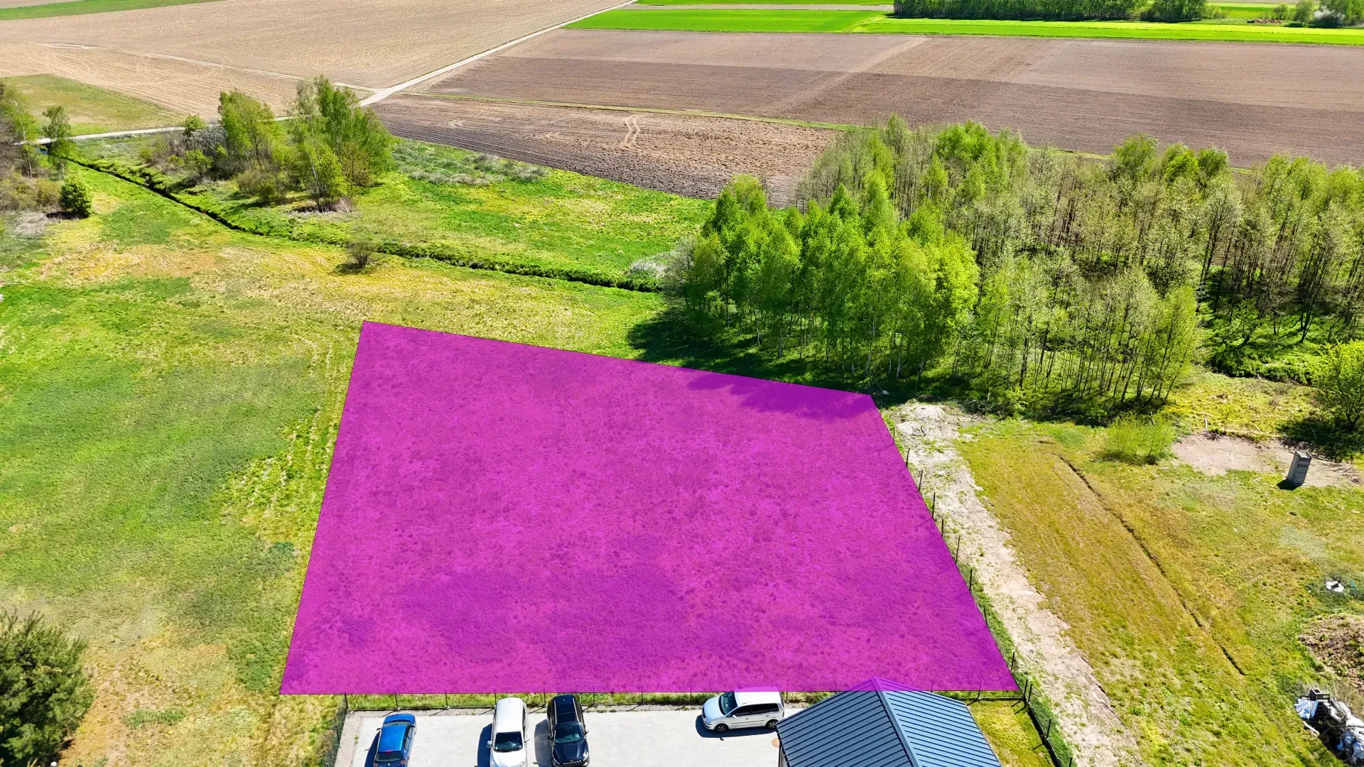 Działka budowlano-rolna – Wola Rzędzińska 8