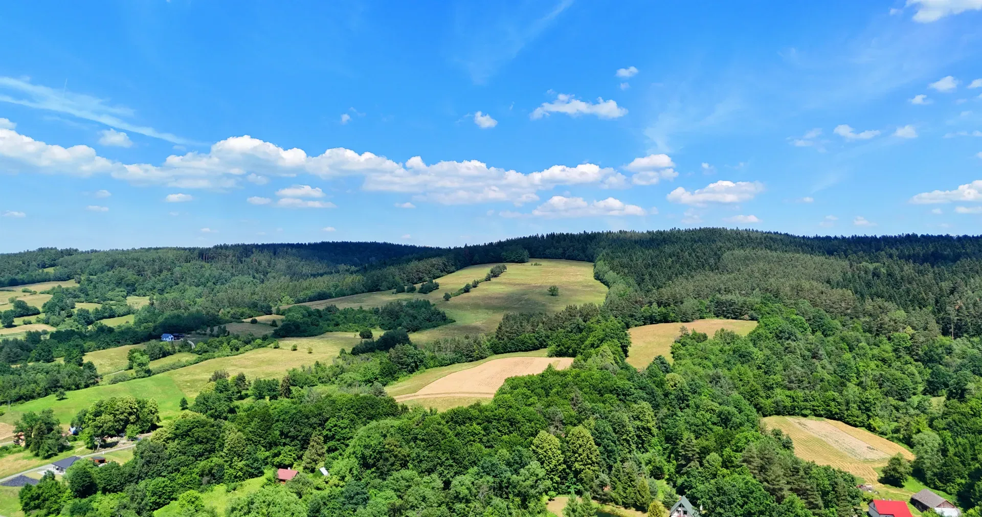 Na sprzedaż malownicze działki rolne – 7,38 ha 6
