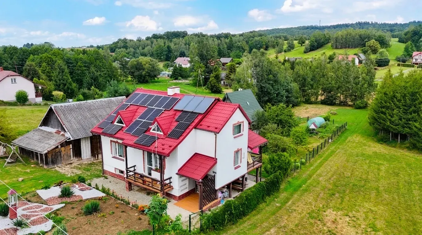 Dom z dużą działką i domkiem całorocznym 2