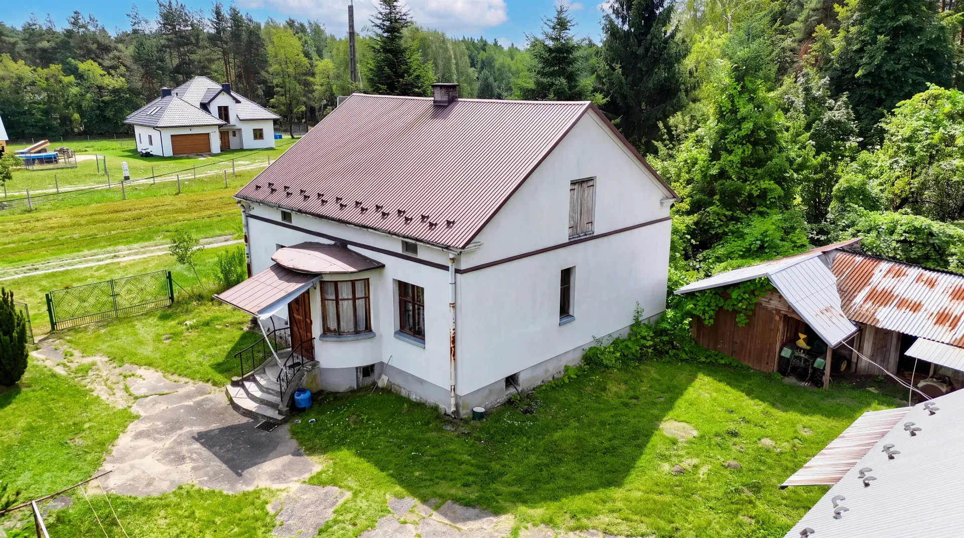 Gospodarstwo rolne  – Ocieka, gmina Ostrów 3