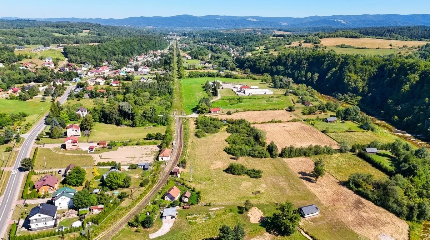 Działka rekreacyjna 46 arów nad Osławą 3