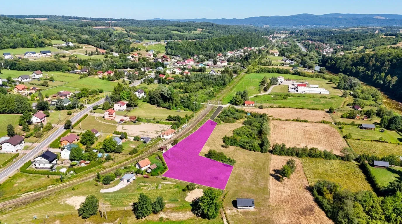 Działka rekreacyjna 46 arów nad Osławą 7