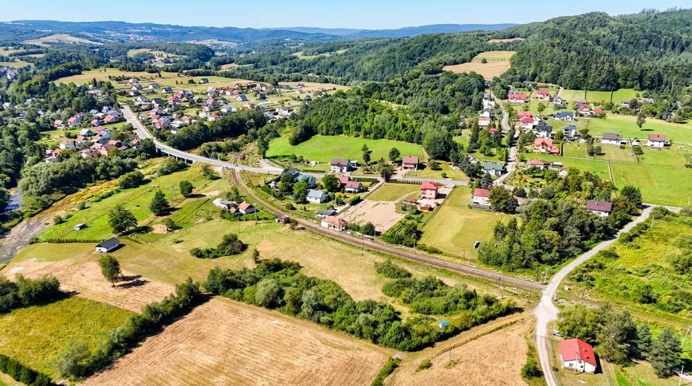 Działka rekreacyjna 46 arów nad Osławą 10