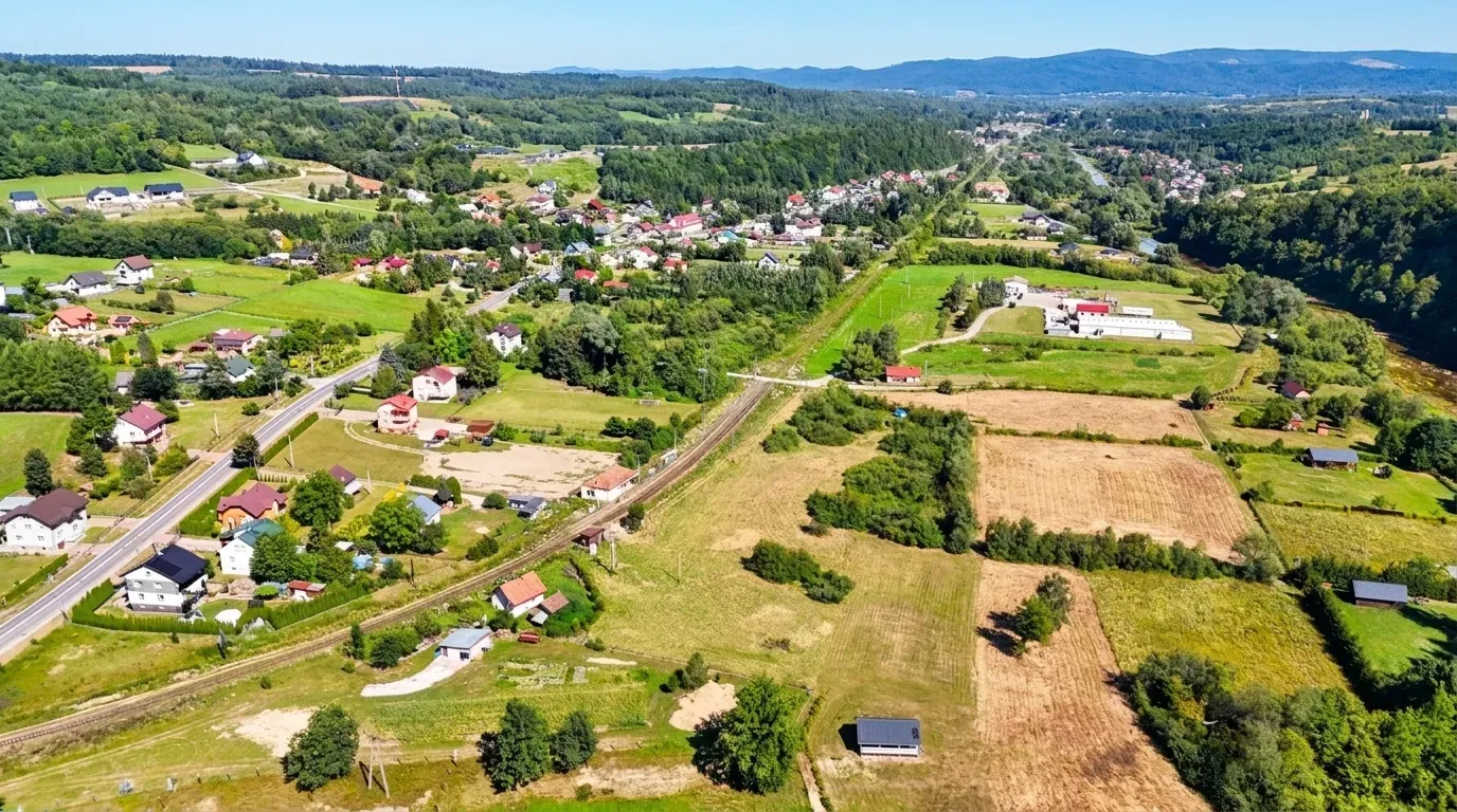 Działka rekreacyjna 46 arów nad Osławą 13