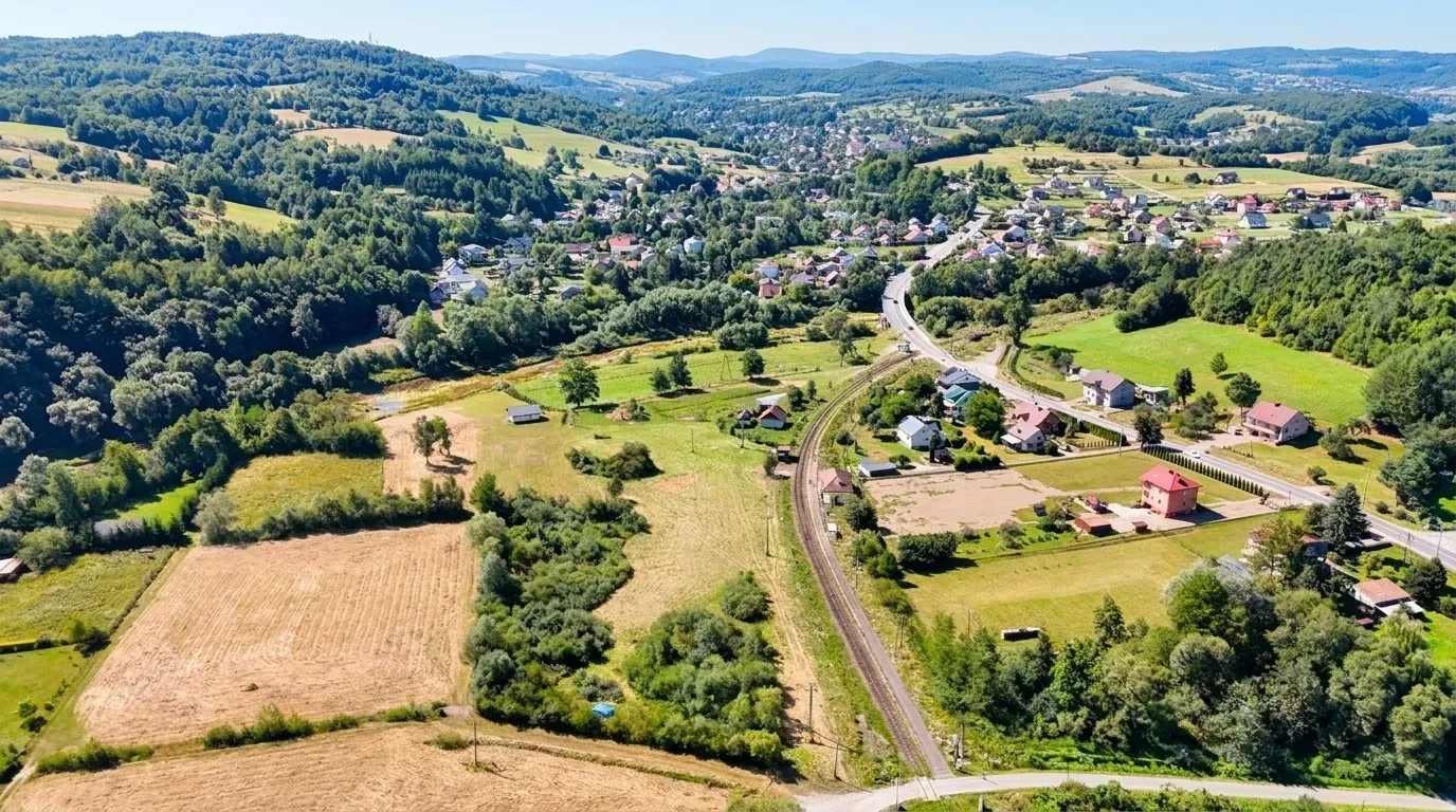 Działka rekreacyjna 46 arów nad Osławą 15