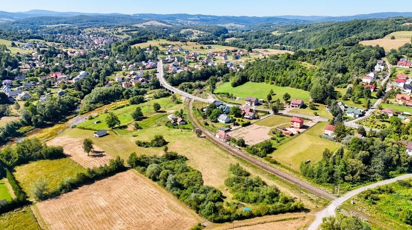 Działka rekreacyjna 46 arów nad Osławą 17